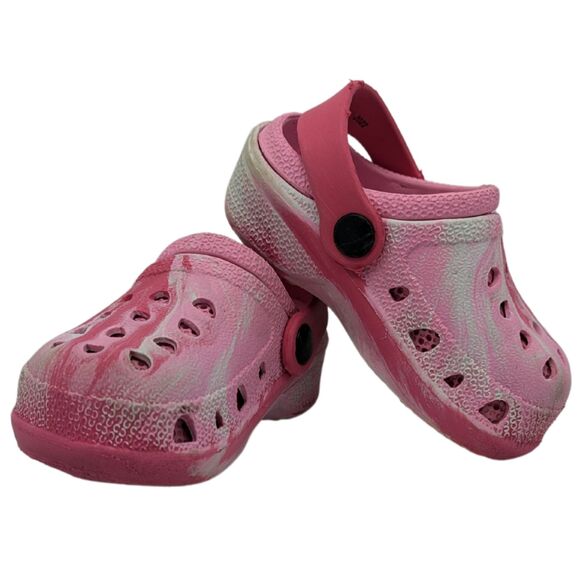Kids Pink EVA Sandals Size Toddler 5 - Picture 1 of 7